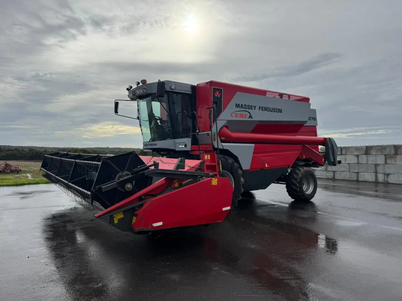 Billede 1 - Massey Ferguson 7278 Cerea årgang 2008 m. 25 fods