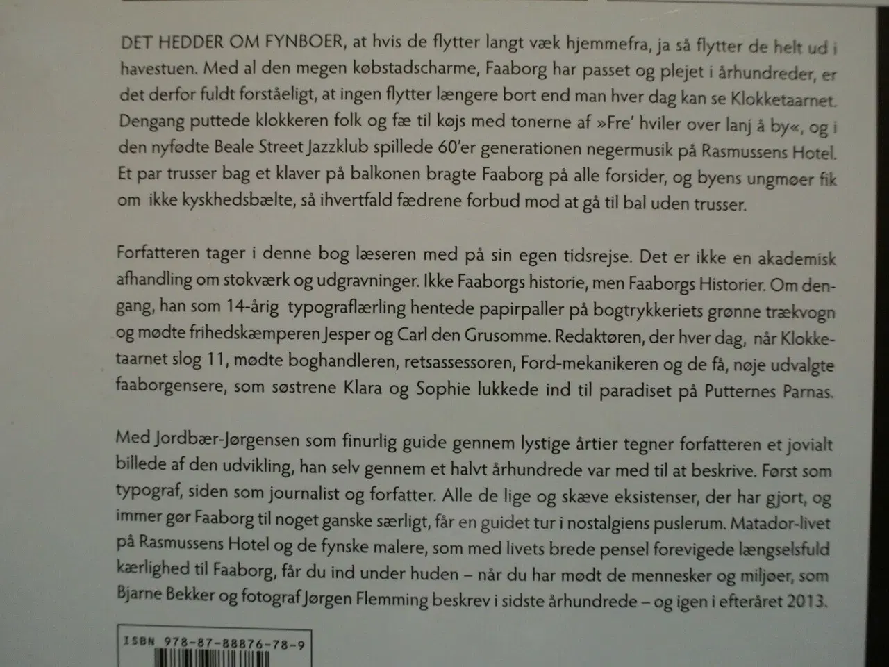 Billede 3 - faaborghistorier, af bjarne bekker med dedikation,