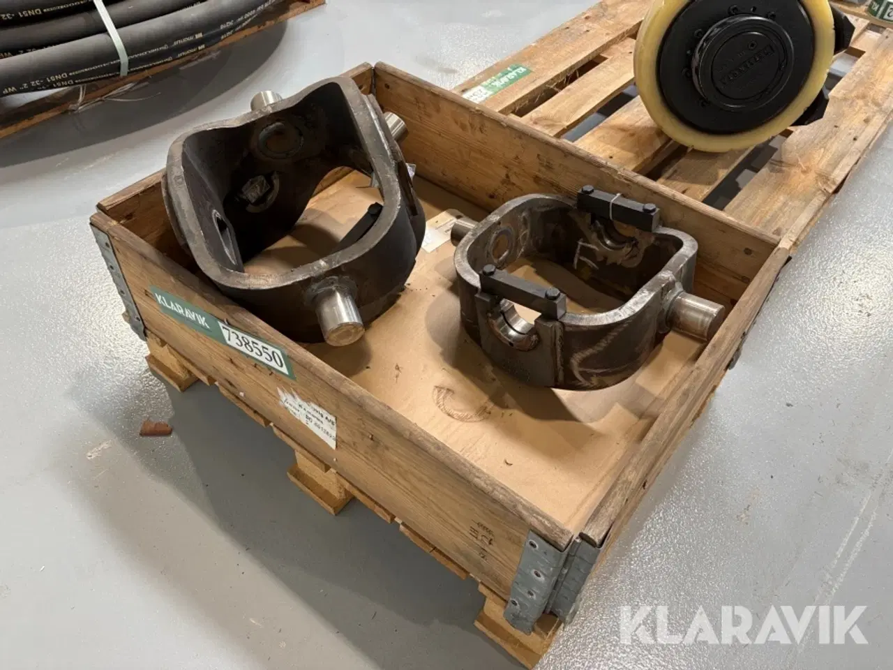 Billede 1 - Vugge til tipcylinder DNB TYP 05 - 3 styk