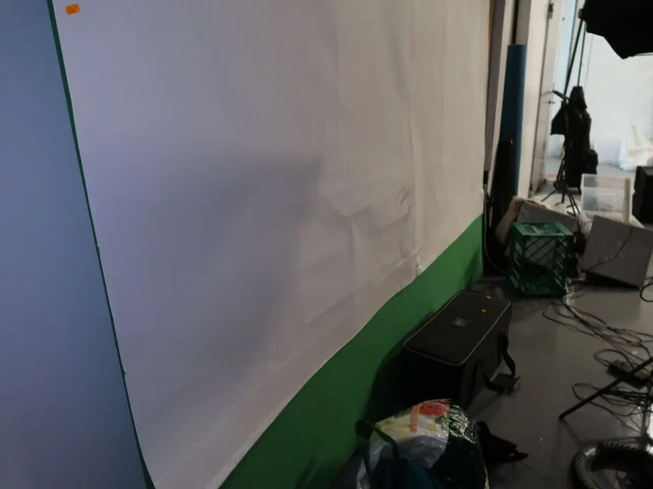 Billede 3 - Hvid & Grønt lærred