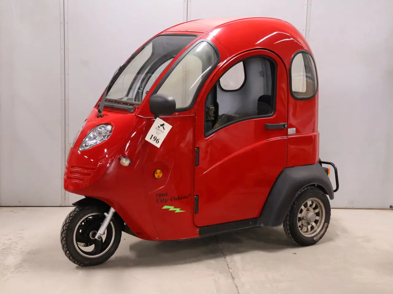 Billede 1 -  Fønix kabinescooter, model city-cabino2 årg 2019,