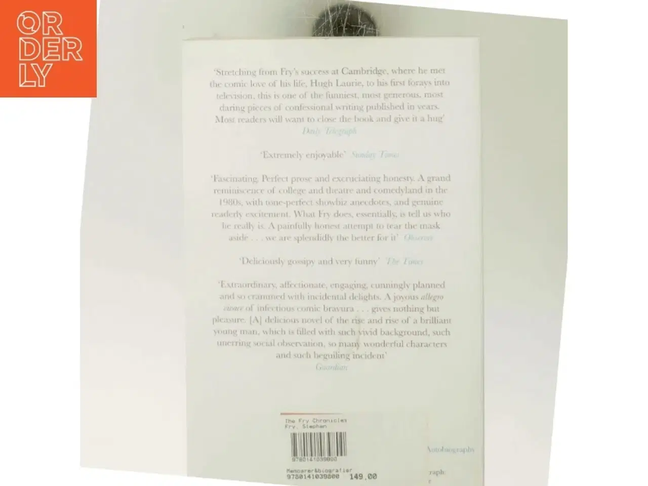 Billede 3 - The Fry chronicles af Stephen Fry (Bog)