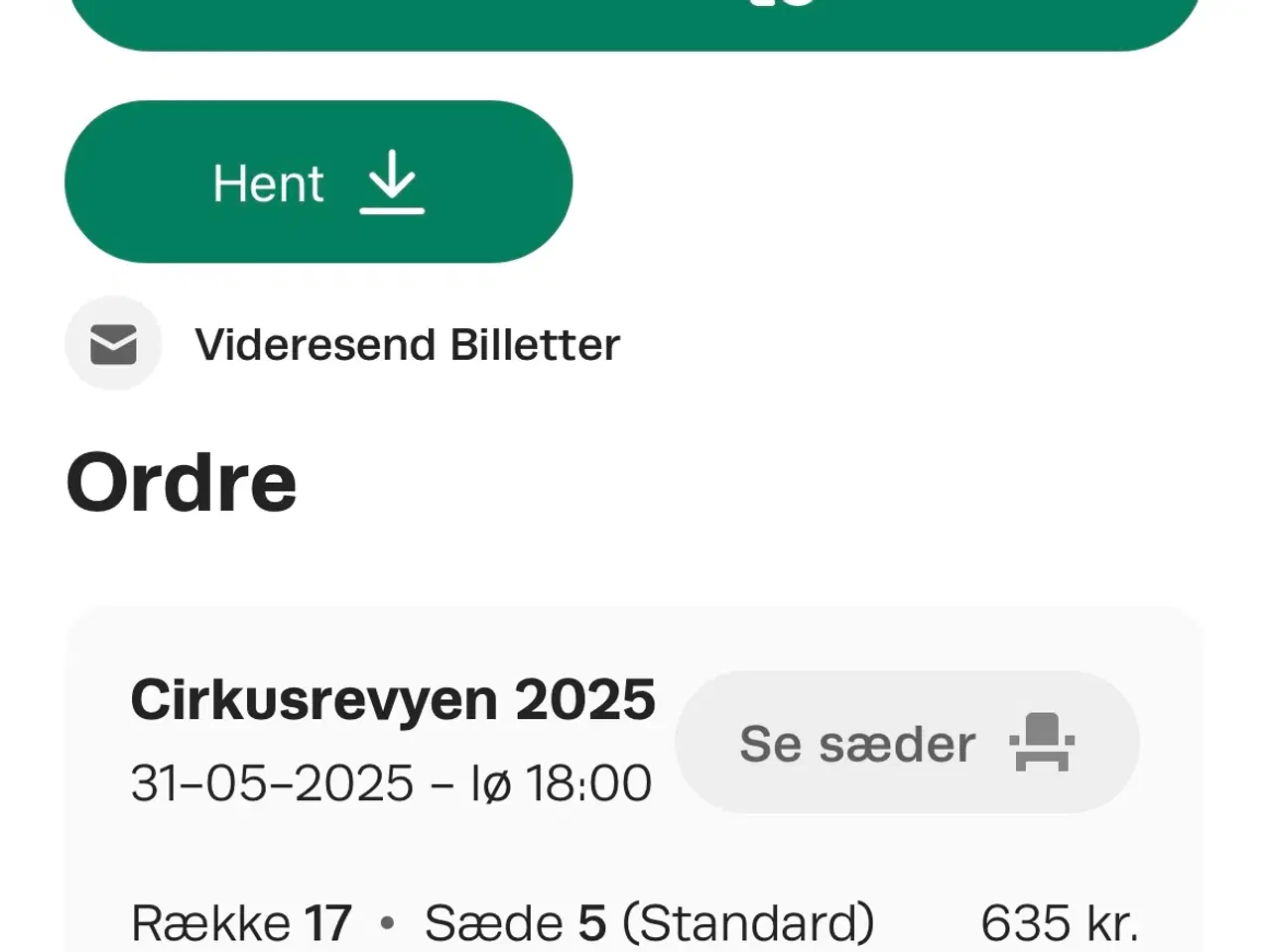 Billede 1 - Cirkusrevyen- billetter 