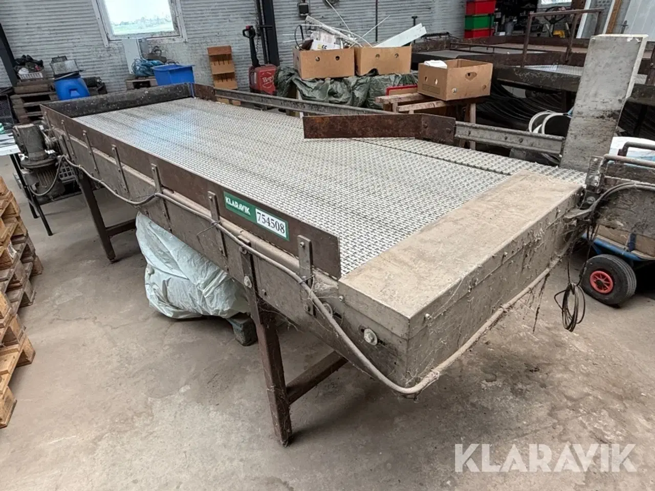 Billede 2 - Specielfremstillet sorteringsbånd