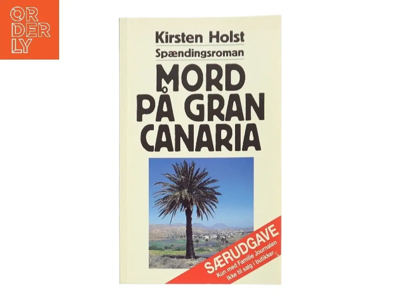 Billede 1 - Mord på Gran Canaria af Kirsten Holst (Bog)