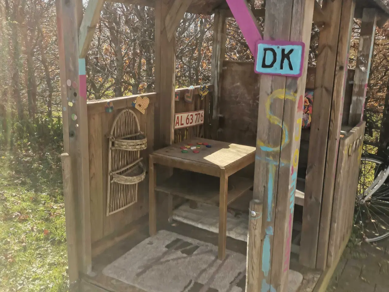 Billede 1 - Legehus med fuld højde 450 kr🌸 