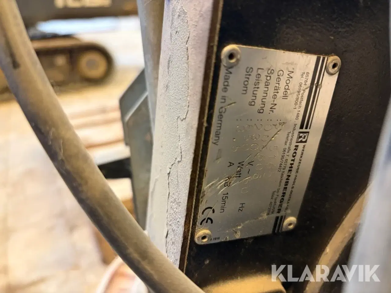 Billede 7 - Plastsvejser / Stuksvejser Rothenberger ROWELD P 250 V