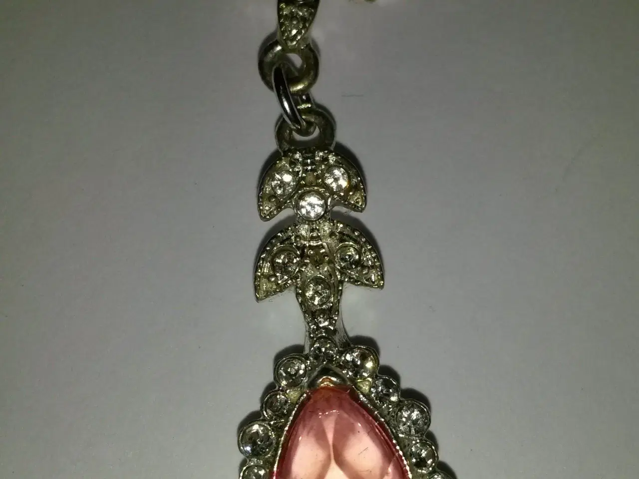 Billede 4 - Smykkesæt, bijouteri, ørering + halskæde 