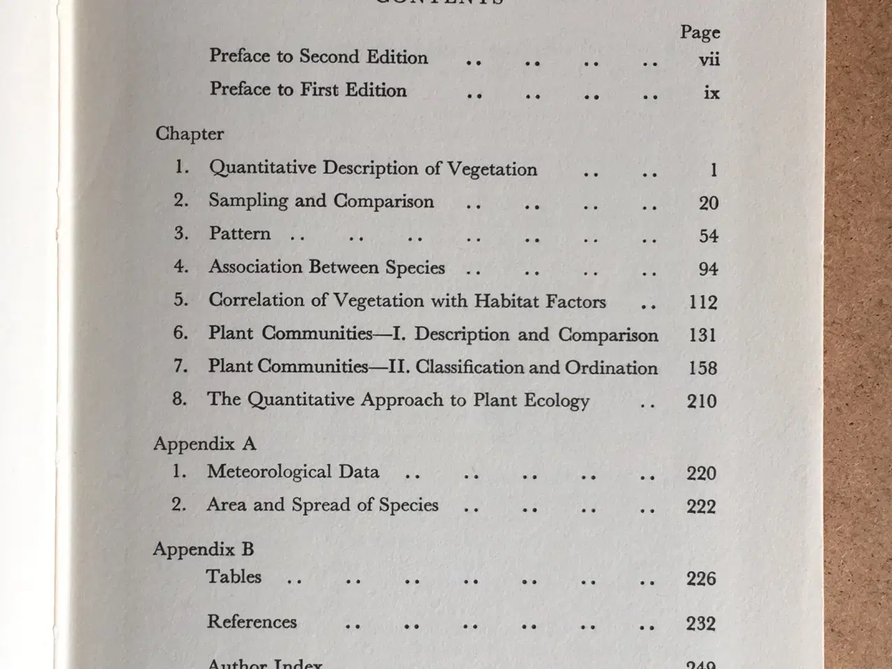 Billede 4 - P. Grieg-Smith: Quantitative Plant Ecology