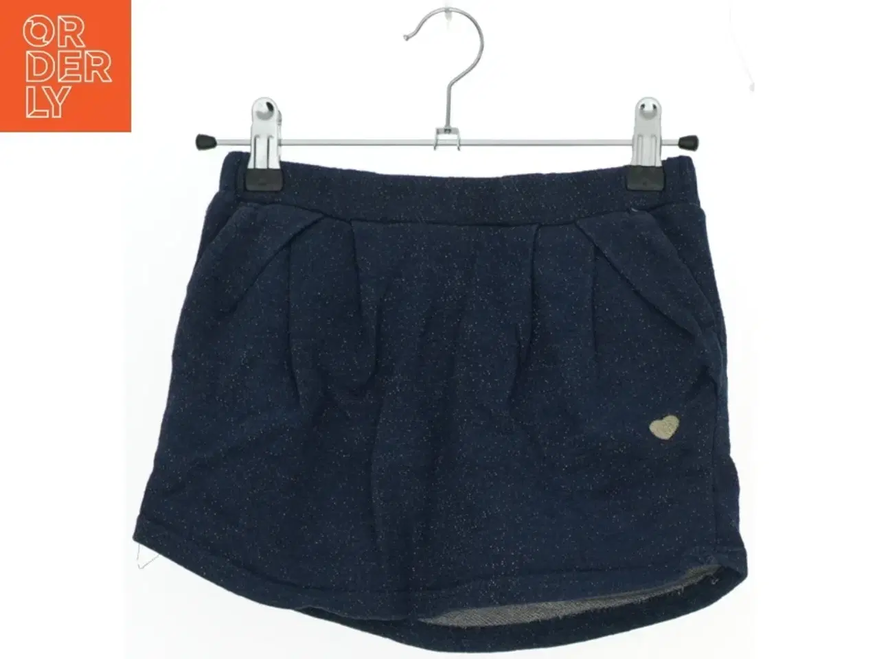 Billede 1 - Mørkeblå nederdel med glimmer fra Pomp de Lux (str. 122)