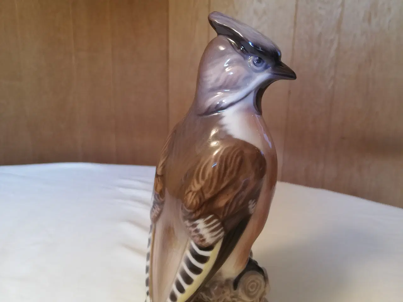 Billede 2 - Lyngby porcelænsfigur Silkehale fugl nr. 6
