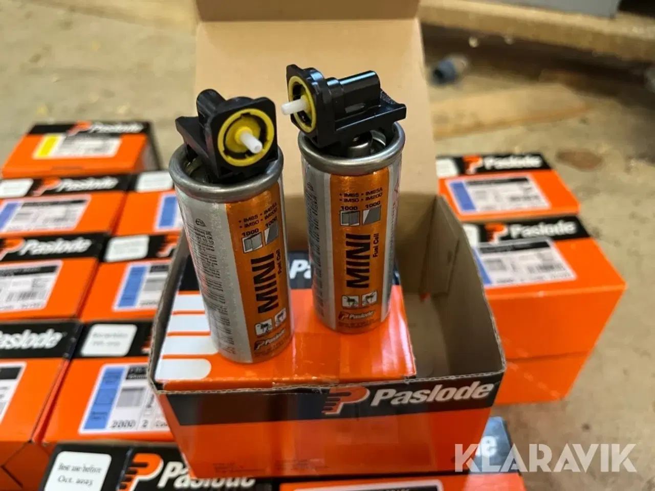 Billede 2 - Dykkersøm Paslode F16-F18 32-63mm 34 kasser med gas