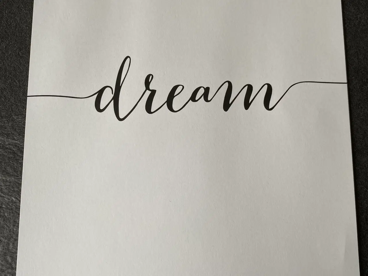 Billede 2 - Dream plakat 21x30