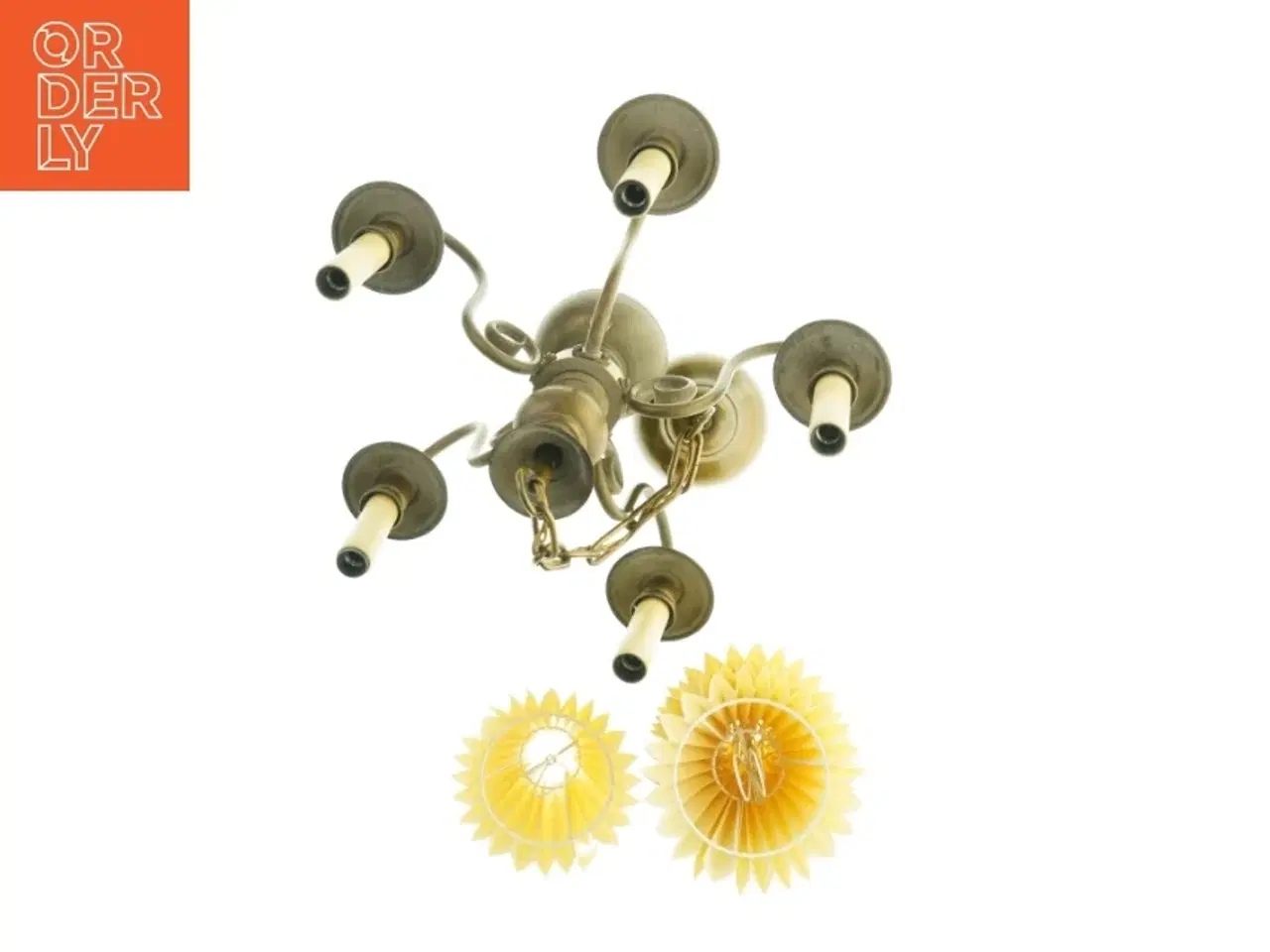Billede 4 - Antik lysekrone (str. 41 x 74 cm)