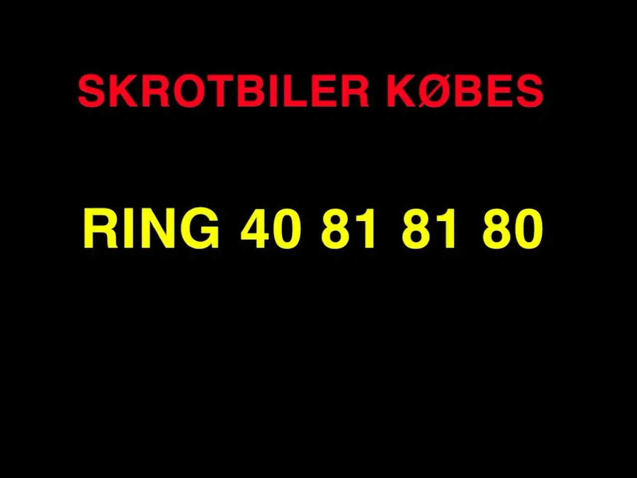 Billede 1 - SKROTBILER opkøbes