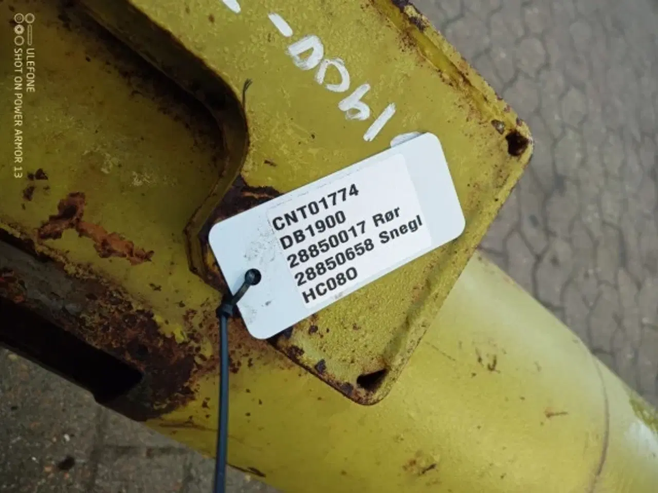 Billede 13 - Dronningborg D1900 Tømmerør med snegl