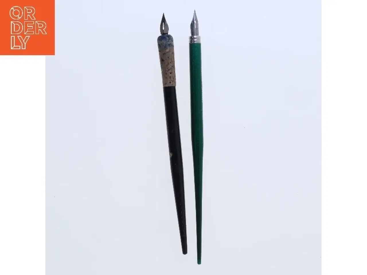Billede 2 - Vintage fyldepenne med nib (str. 20 cm)