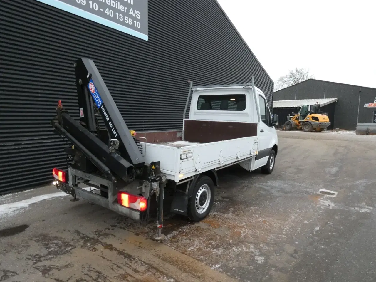 Billede 4 - Mercedes-Benz Sprinter 316 2,1 CDI Kranbil RWD 163HK Ladv./Chas. Man.