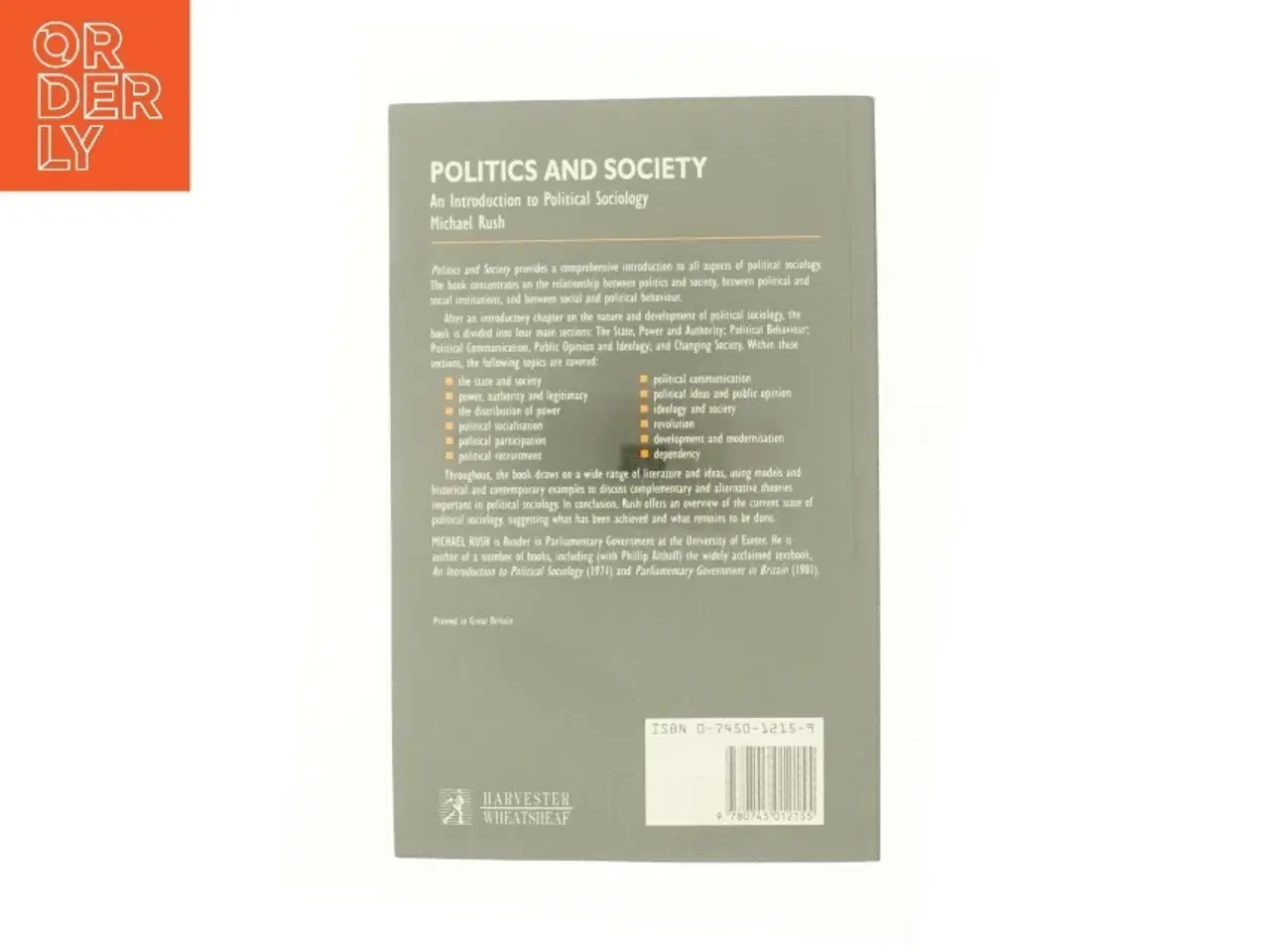 Billede 2 - Politics & Society af Michael Rush (Bog)