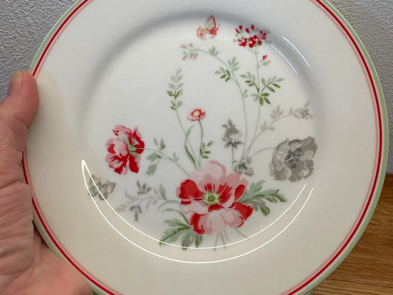Billede 5 - Greengate Latte cup Meadow white