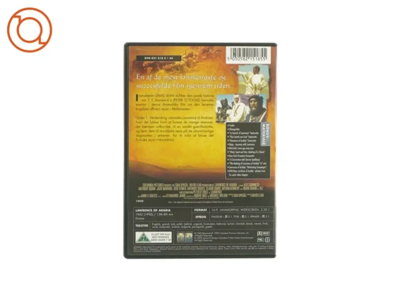 Billede 2 - Lawrence of Arabia (DVD)