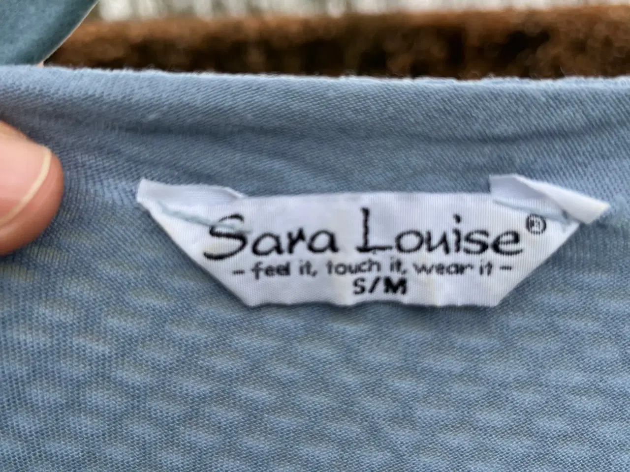 Billede 7 - Sara Louise bluse dueblå