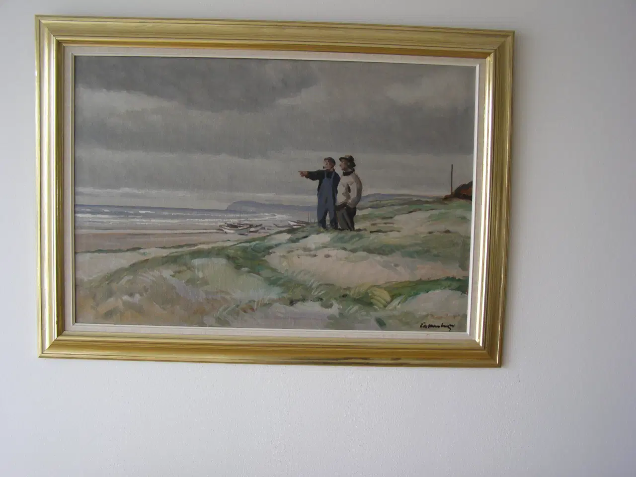 Billede 1 - løkken maleri