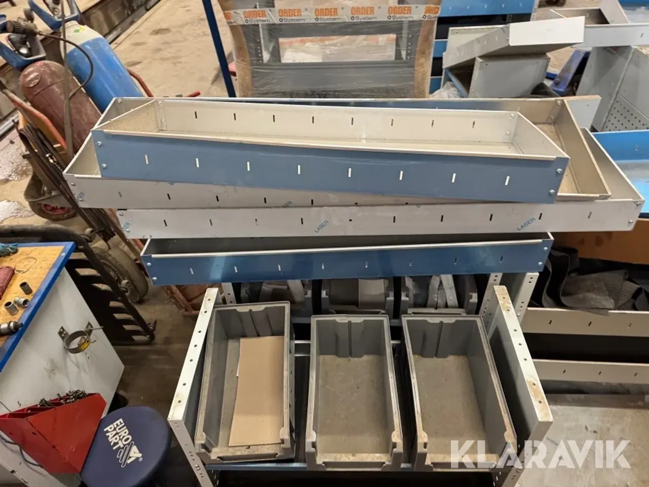 Billede 6 - Hyldesystemer til varebil Order System 8 paller