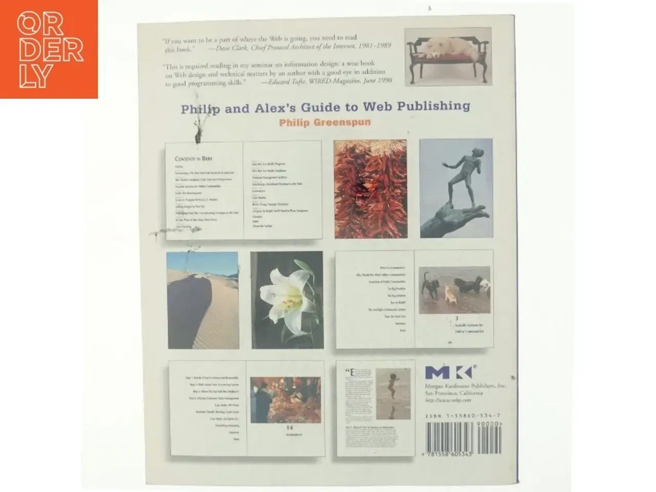 Billede 3 - Philip and Alex&#39;s guide to Web publishing af Philip Greenspun (Bog)