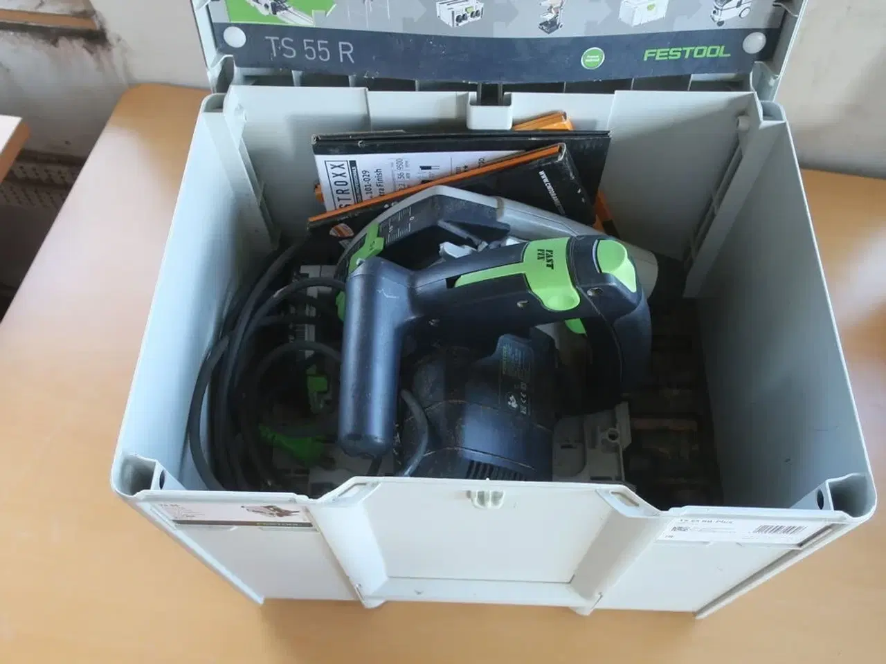 Billede 3 - Dyksav FESTOOL TS 55 R inkl. 1400 mm føringsskinne