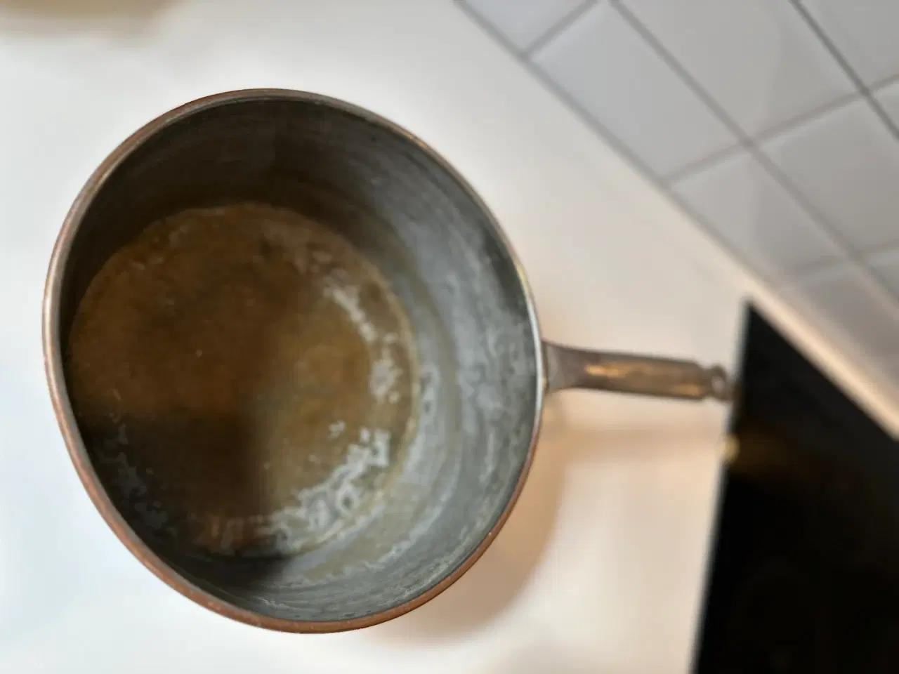 Billede 3 - Kobbergryde med håndtag på hele 5 liter