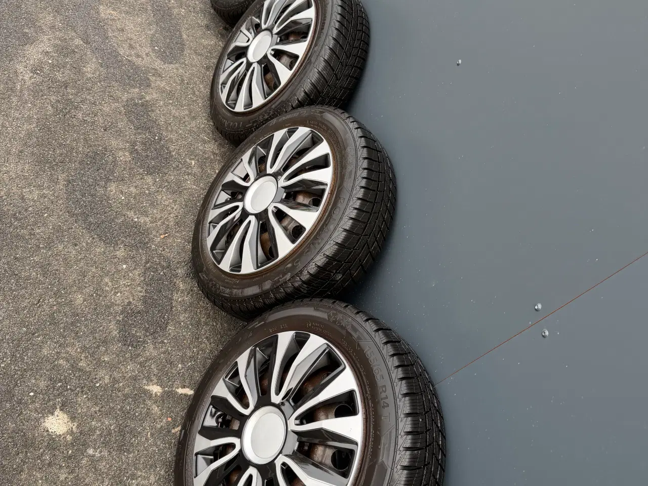 Billede 3 - 14”4x100 Komplet sæt Hyundai i10,i20/Kia/Suzuki