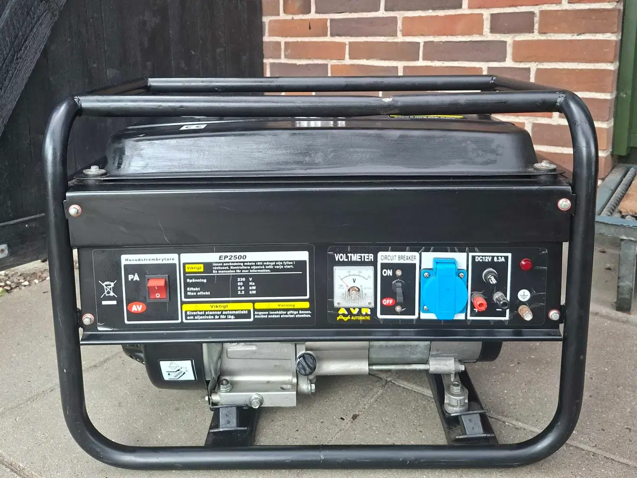 Billede 1 - Generator 2500 W - Som ny