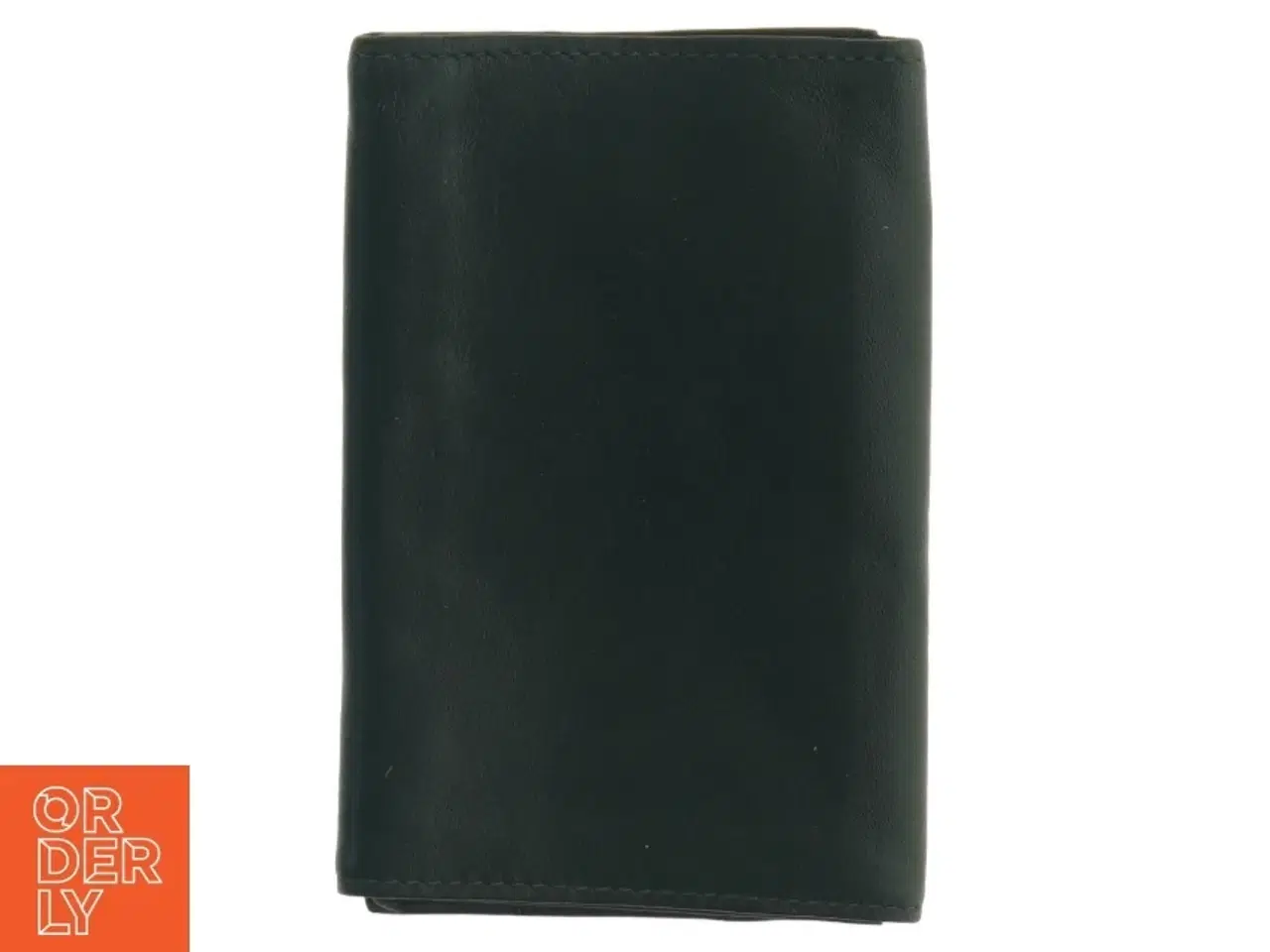Billede 5 - Sort læderpung (str. 14 x 9 cm)