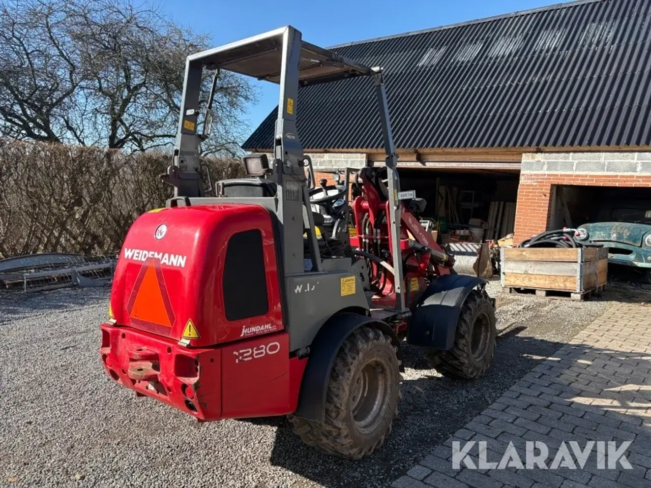 Billede 5 - Minilæsser Weidemann 1280 PLUS