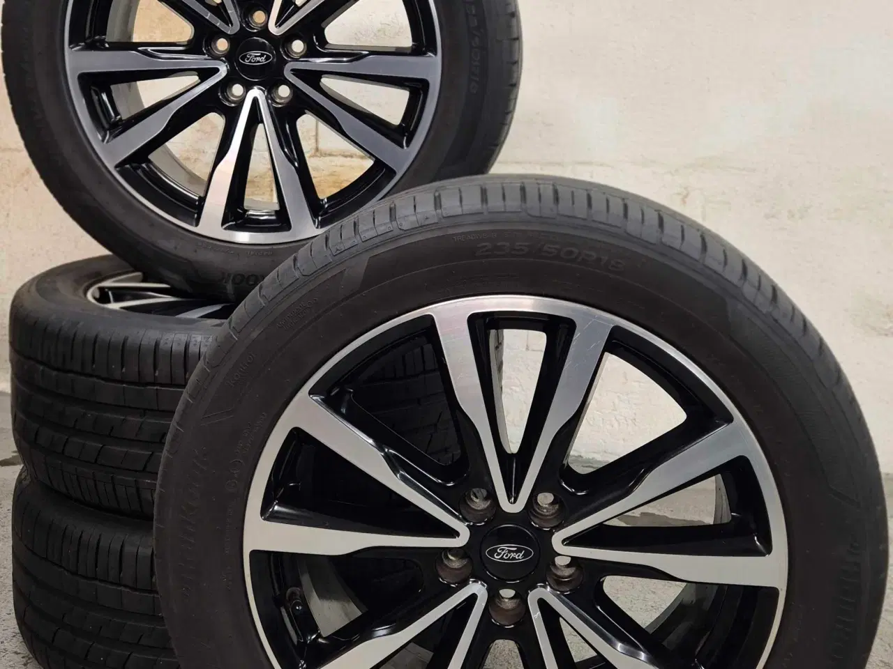 Billede 9 - FORD KUGA / S-MAX ORIGINAL ALUFÆLGE MED SOMMERDÆK 