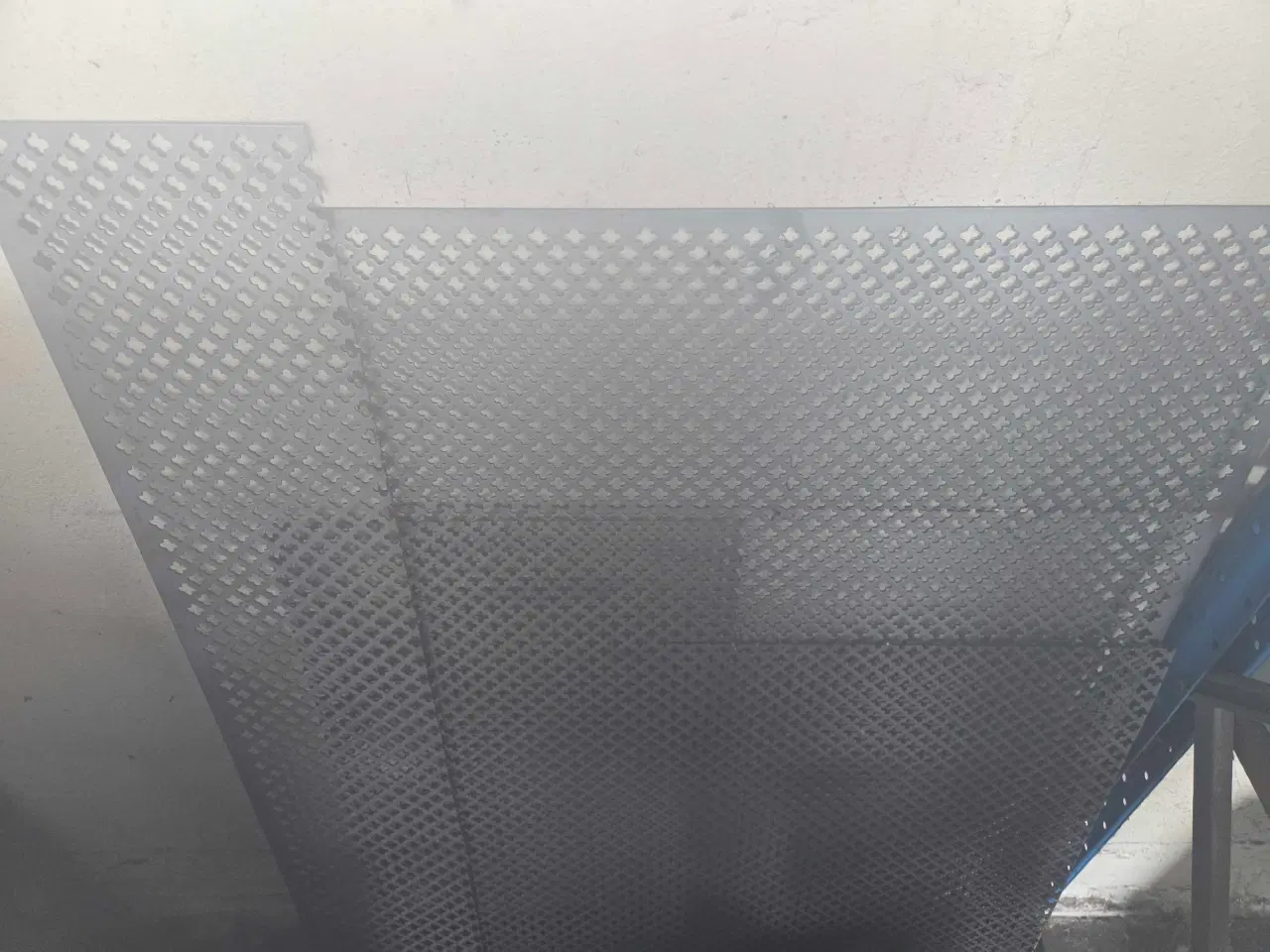 Billede 1 - Metalplade kløverblad 