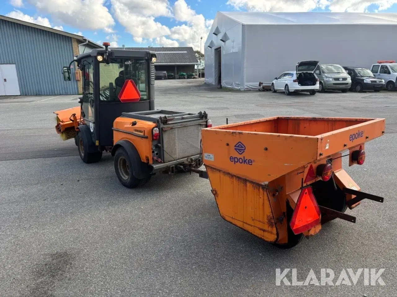 Billede 3 - Redskabsbærer Karcher Mic 50 advanced med tilbehør