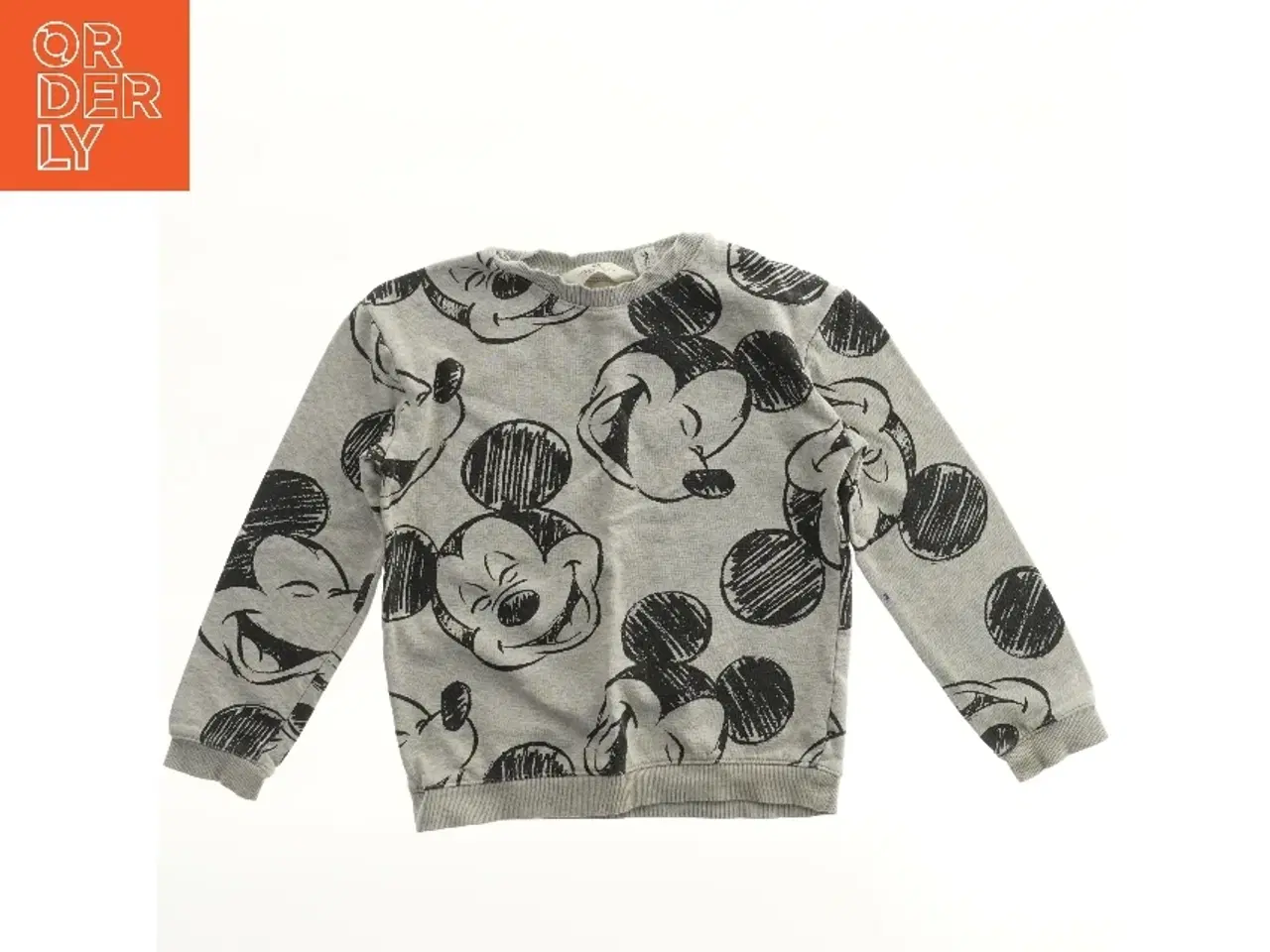 Billede 1 - Børne sweatshirt med Mickey Mouse print fra H&M (str. 134)