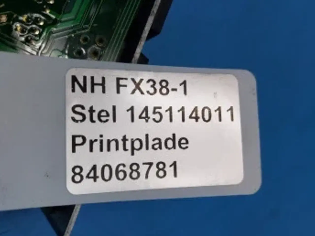 Billede 2 - New Holland FX38 Printplade 84068781