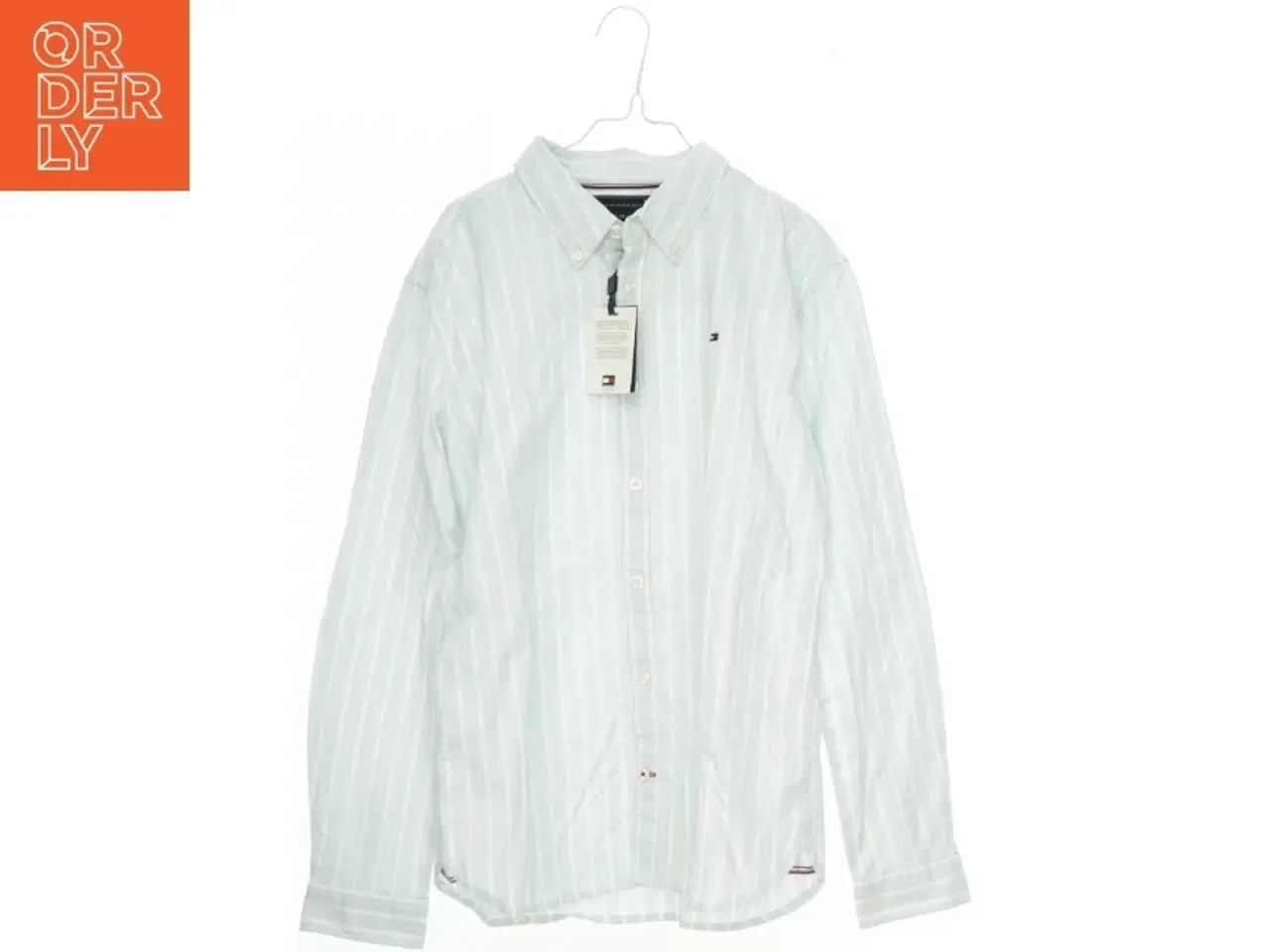 Billede 1 - Langærmet stribet skjorte fra Tommy Hilfiger (str. 164)