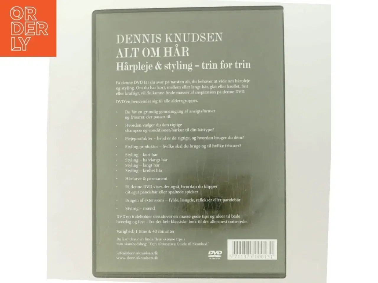 Billede 3 - Dennis Knudsen: Alt om hår (DVD)