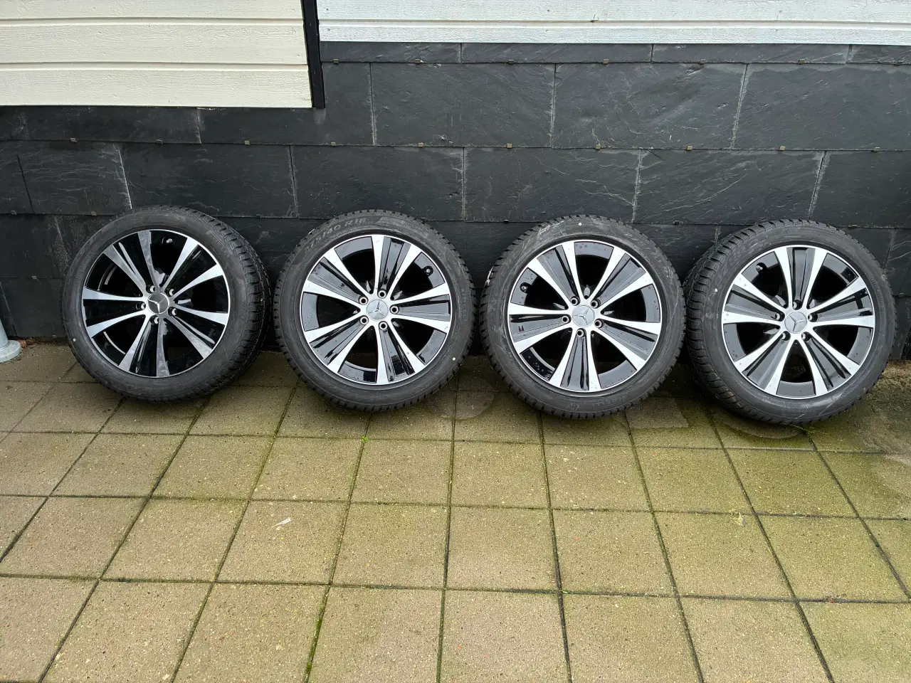 Billede 1 - E klasse hjul komplet ikke brugt