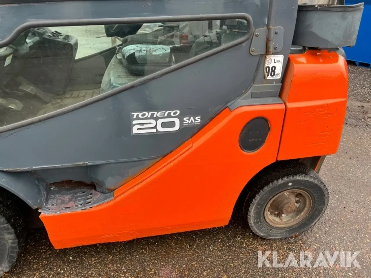 Billede 8 - Gaffeltruck Toyota 02-8FGF20 lange gafler