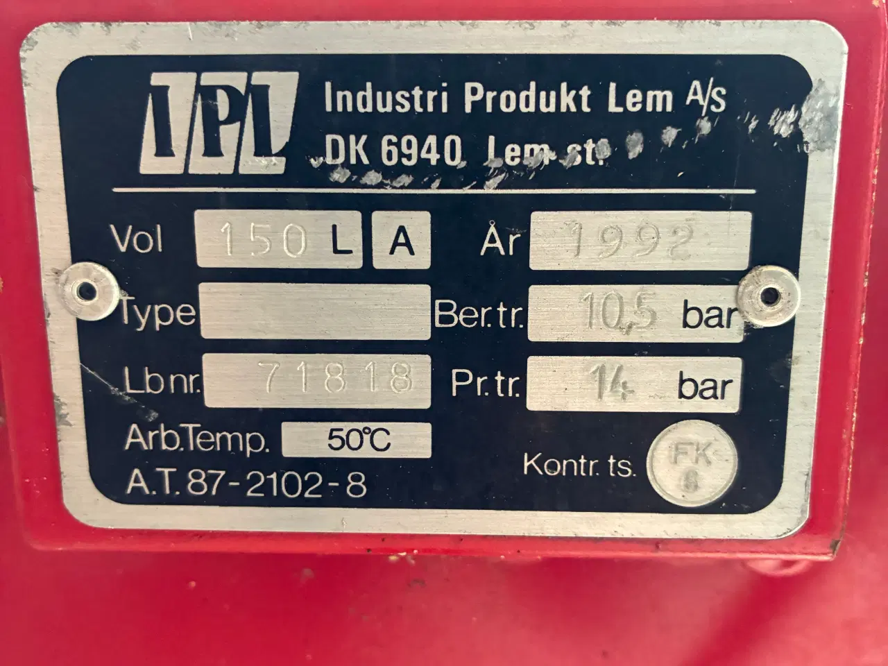 Billede 5 - Reno kompressor - 150 liter