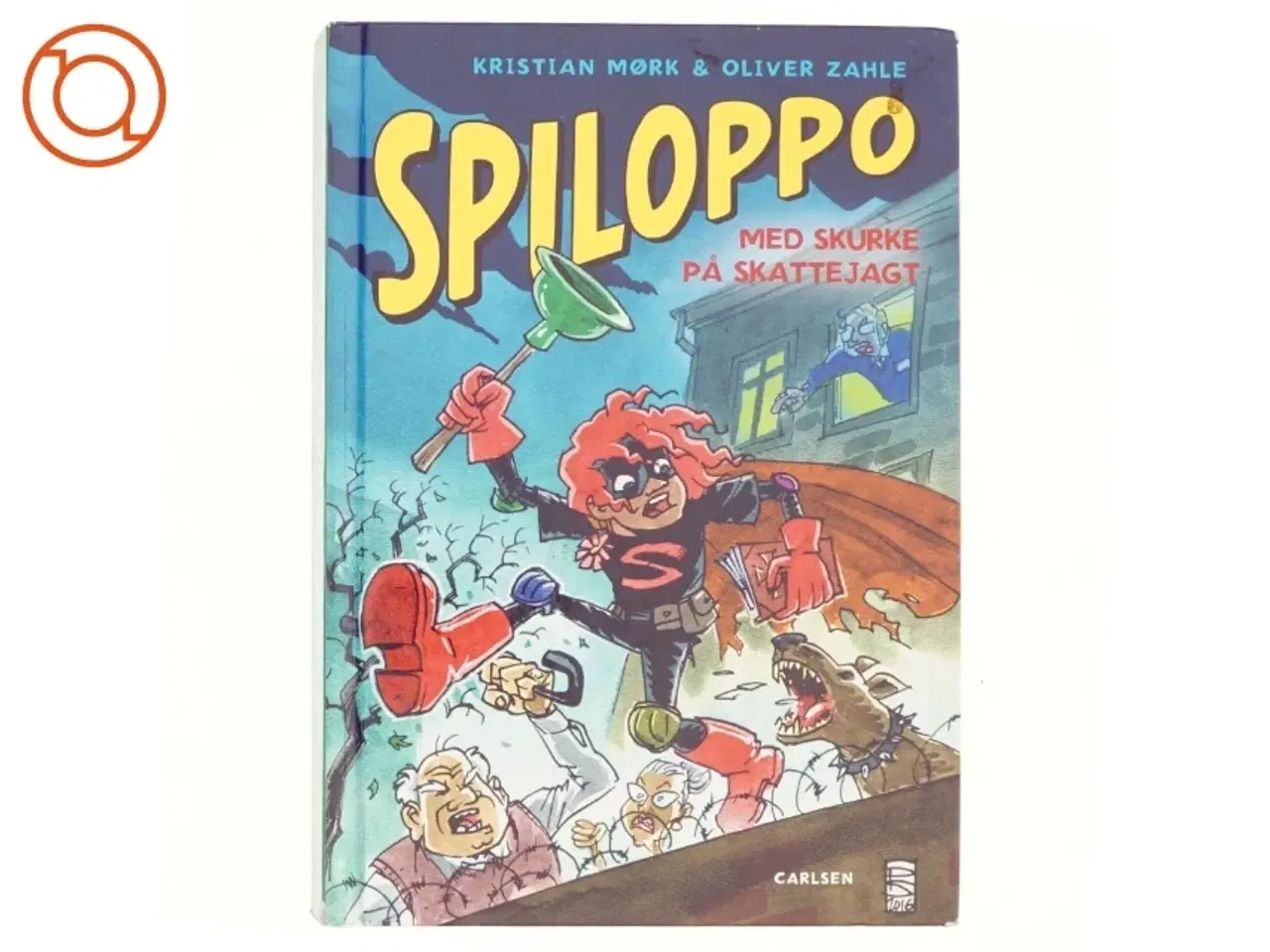 Billede 1 - Spiloppo - med skurke på skattejagt af Kristian Mørk (Bog)