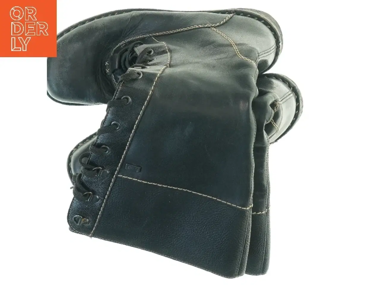 Billede 6 - Sorte snørestøvler fra Rieker (str. 41)