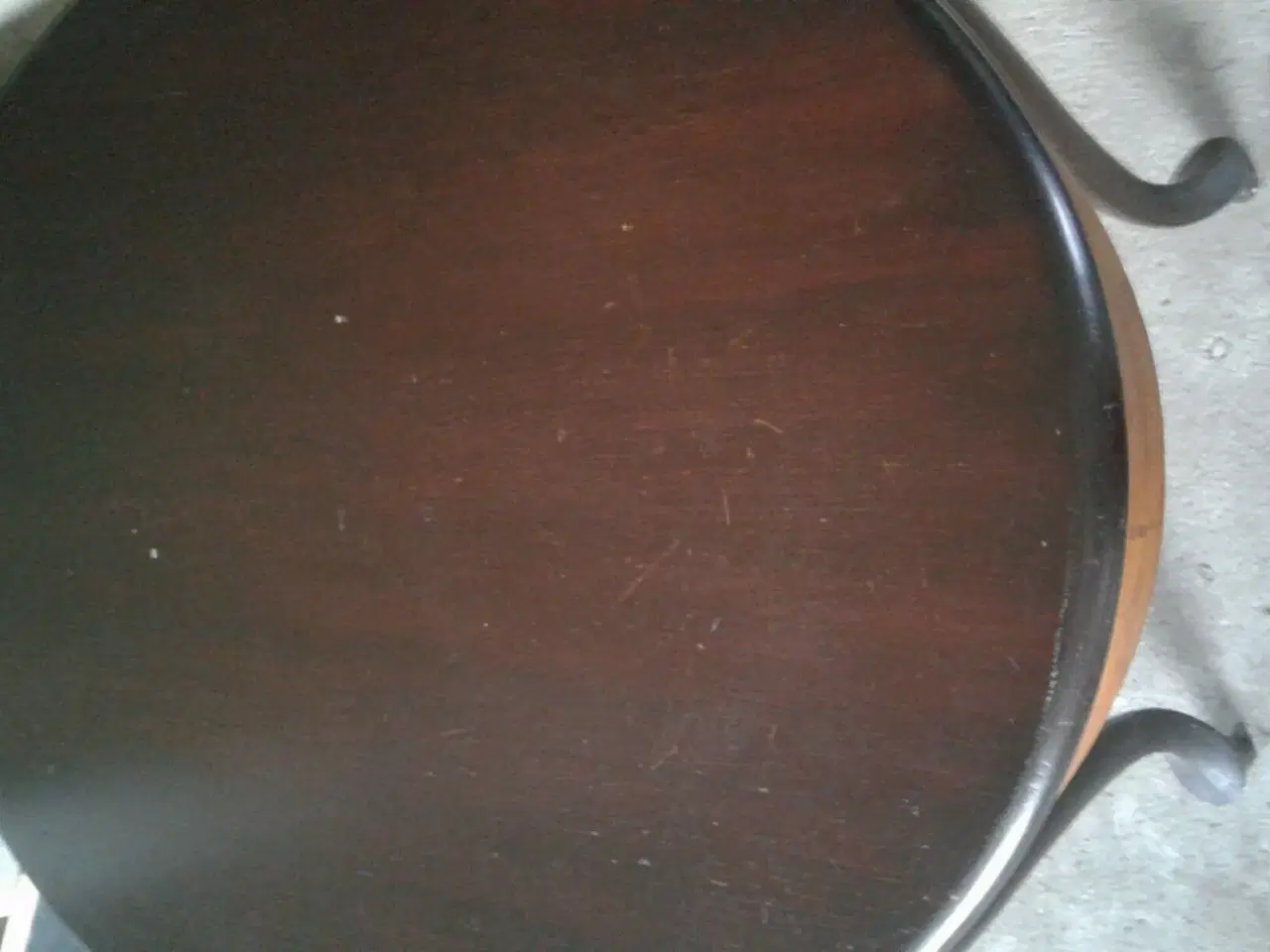 Billede 4 - Gammelt antik oval bord