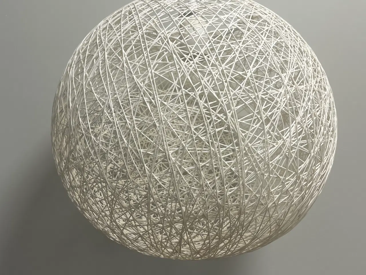 Billede 1 - Hvid loftlampe