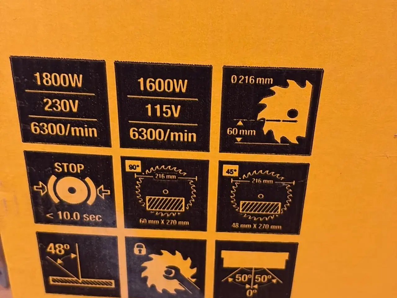 Billede 7 - DeWalt kap-/geringssav  med arbejdsbord